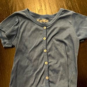 Katie J NYC button down shirt for tweens